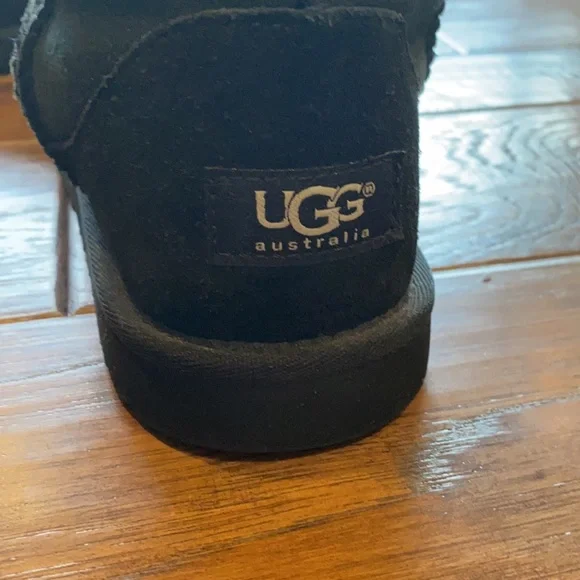 UGG Classic Tall Black Boots - Picture 3 of 5
